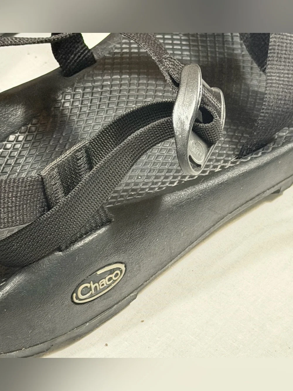Chaco Z/2 Unaweep Vibram Sandals Men's 12M Black Hiking Water Sport